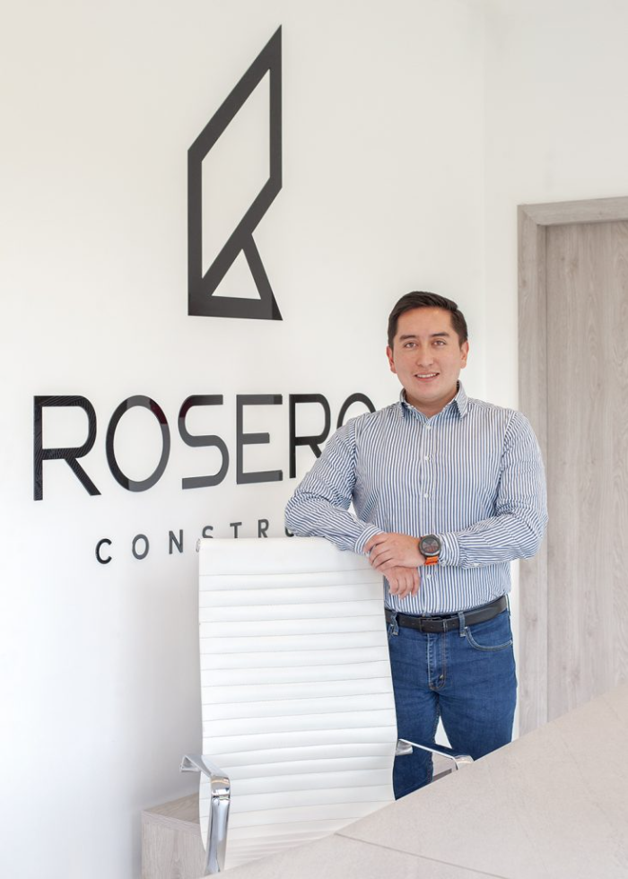 David Rosero, gerente general de Rosero Construye