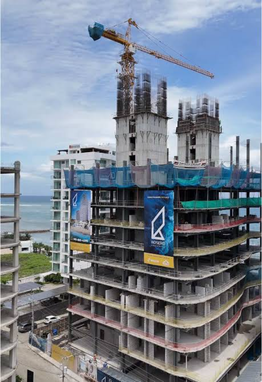 Proyecto de Rosero Construye en etapa de construcción